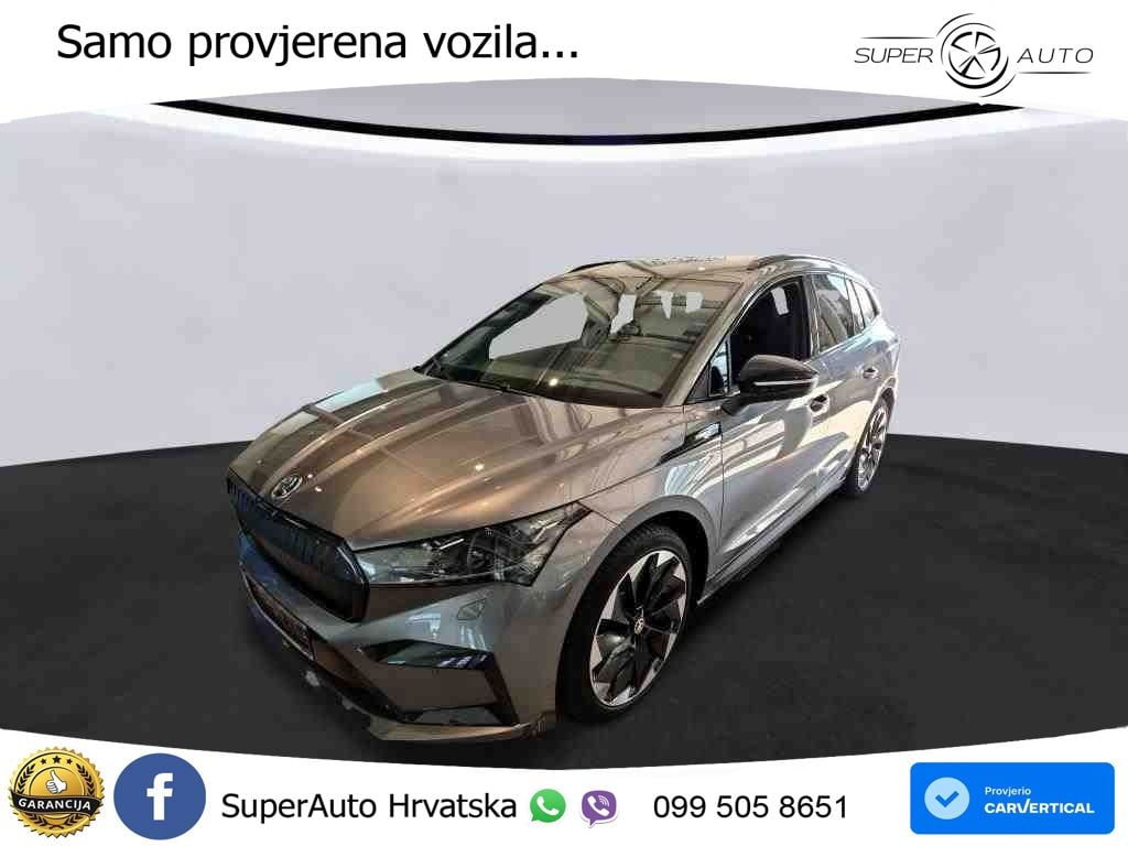 Škoda Enyaq iV 80x 82 kWh (265 KS) AWD SportLine MATRIX+GR SJED+KAM