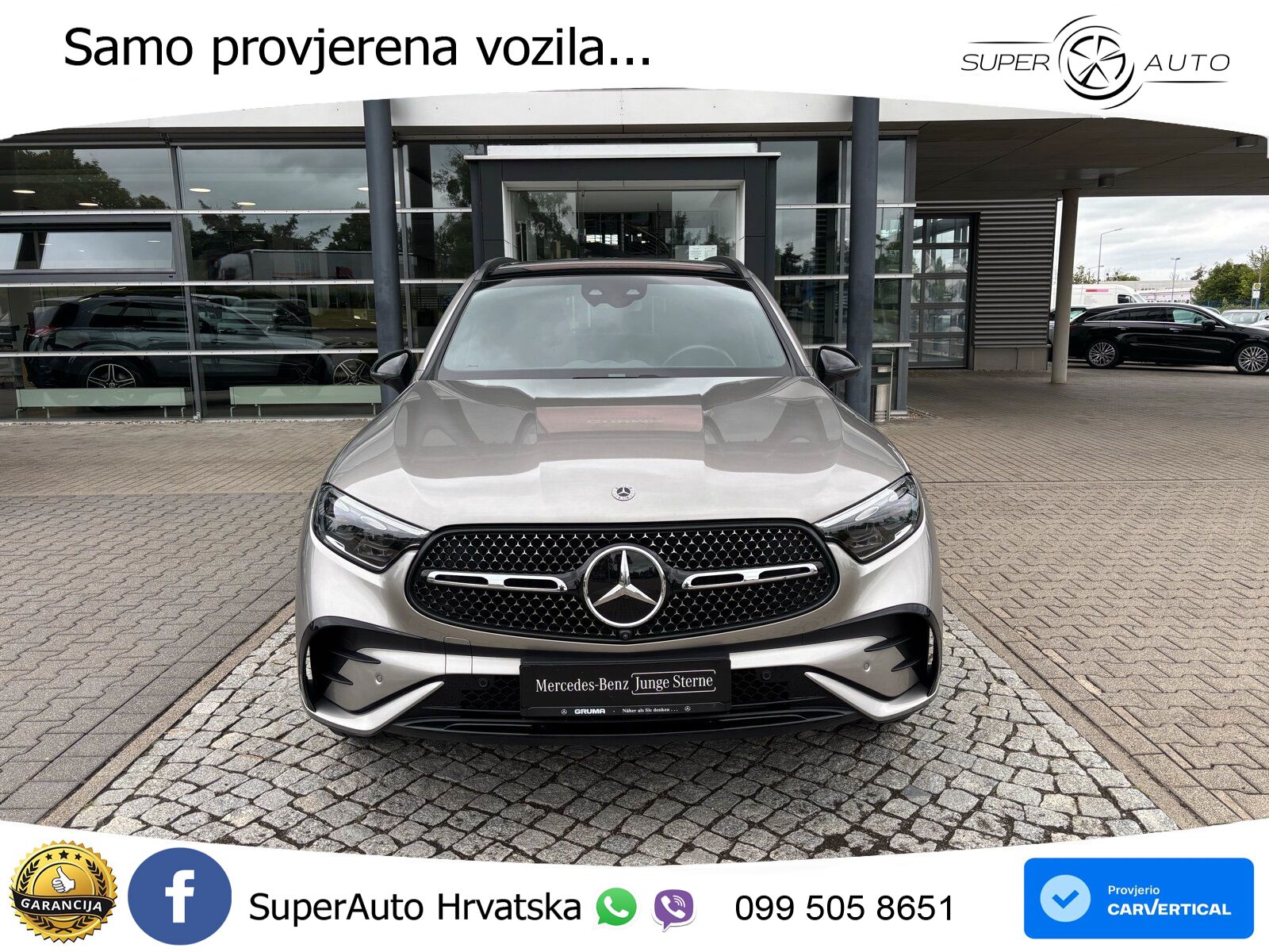 Mercedes GLC 220d (197 KS) 4MATIC 9G-TRONIC AMG ZRAČNI+ACC+GR SJED+KAM+PANO