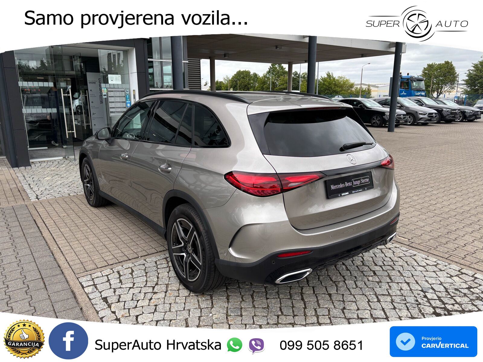 Mercedes GLC 220d (197 KS) 4MATIC 9G-TRONIC AMG ZRAČNI+ACC+GR SJED+KAM+PANO