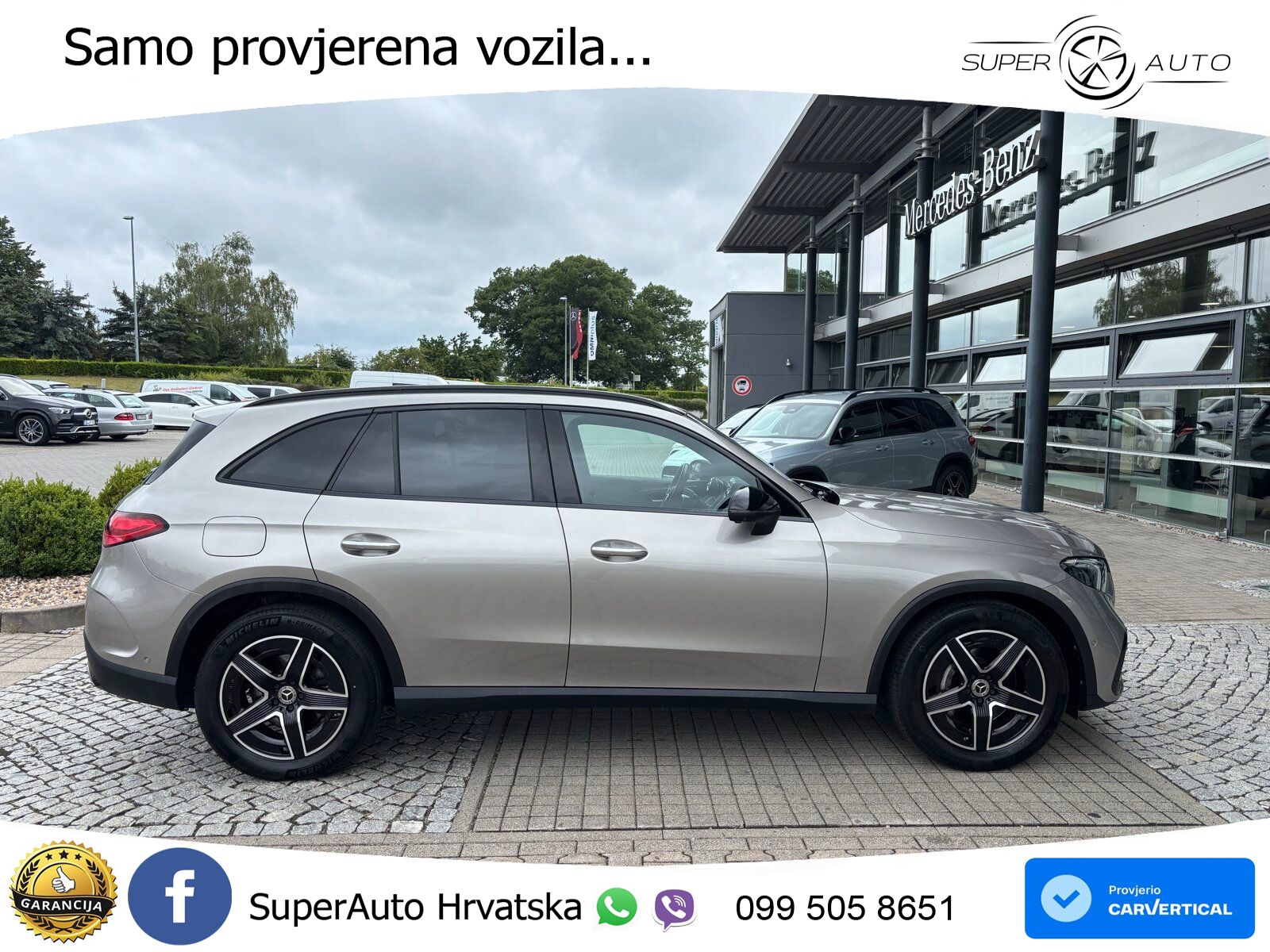 Mercedes GLC 220d (197 KS) 4MATIC 9G-TRONIC AMG ZRAČNI+ACC+GR SJED+KAM+PANO