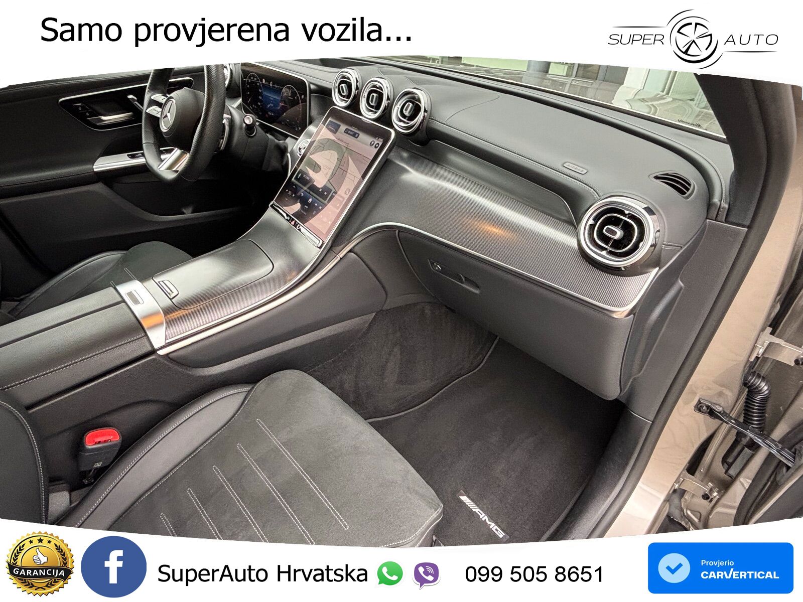 Mercedes GLC 220d (197 KS) 4MATIC 9G-TRONIC AMG ZRAČNI+ACC+GR SJED+KAM+PANO