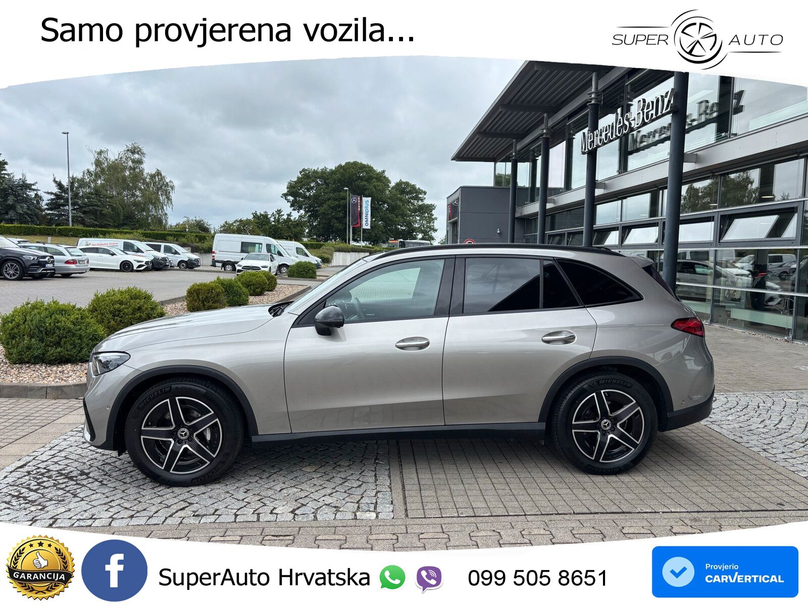 Mercedes GLC 220d (197 KS) 4MATIC 9G-TRONIC AMG ZRAČNI+ACC+GR SJED+KAM+PANO