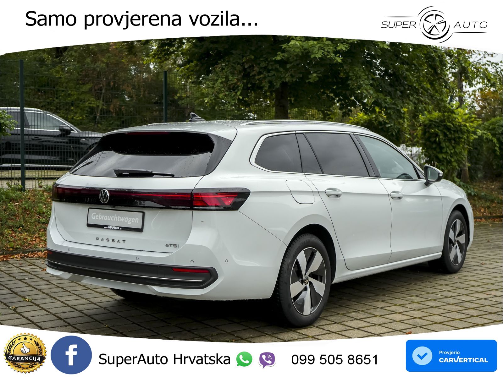Volkswagen Passat Variant 1.5 eTSI (150 KS) DSG Business LED+GR SJED+ACC