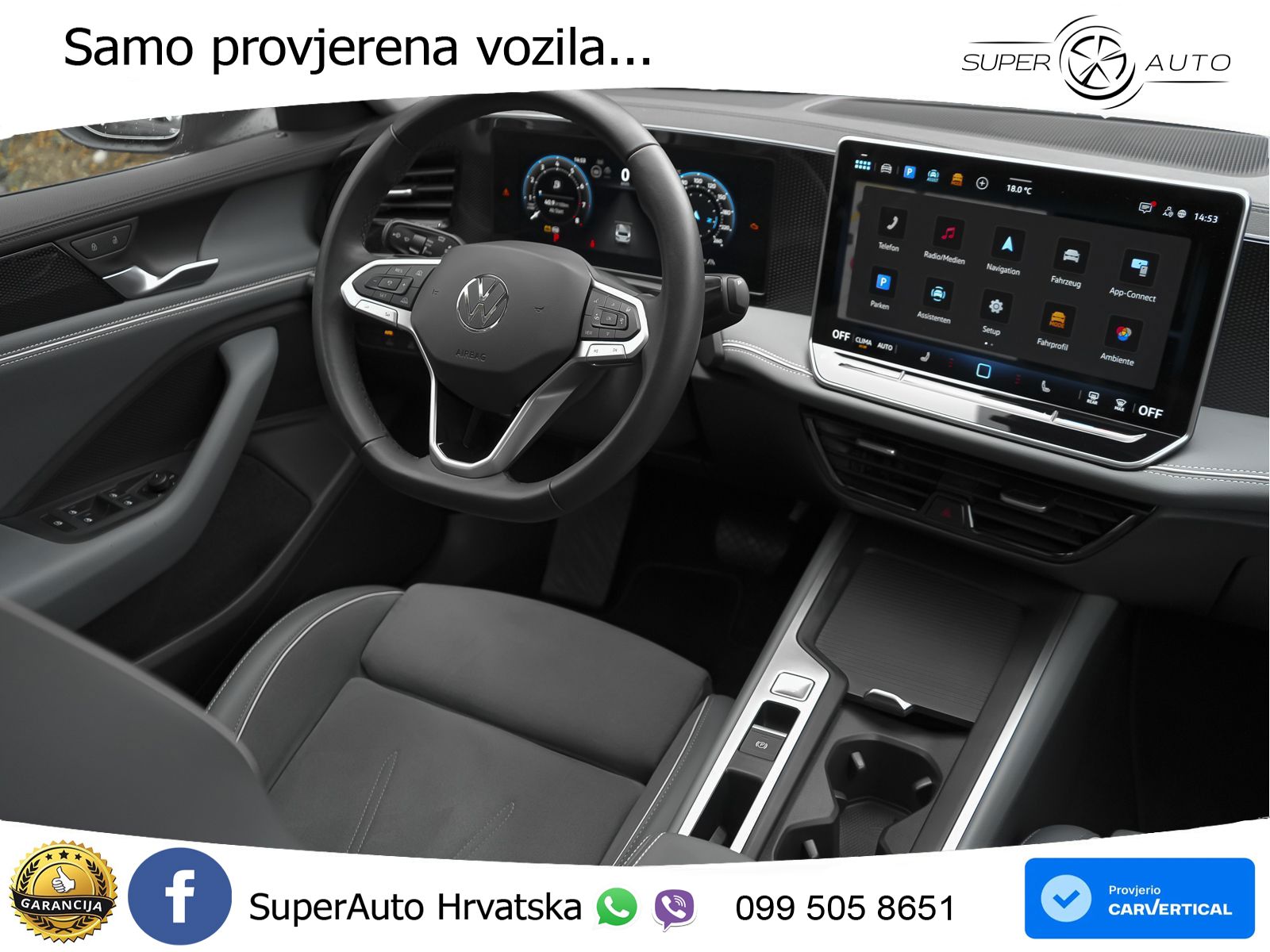 Volkswagen Passat Variant 1.5 eTSI (150 KS) DSG Business LED+GR SJED+ACC