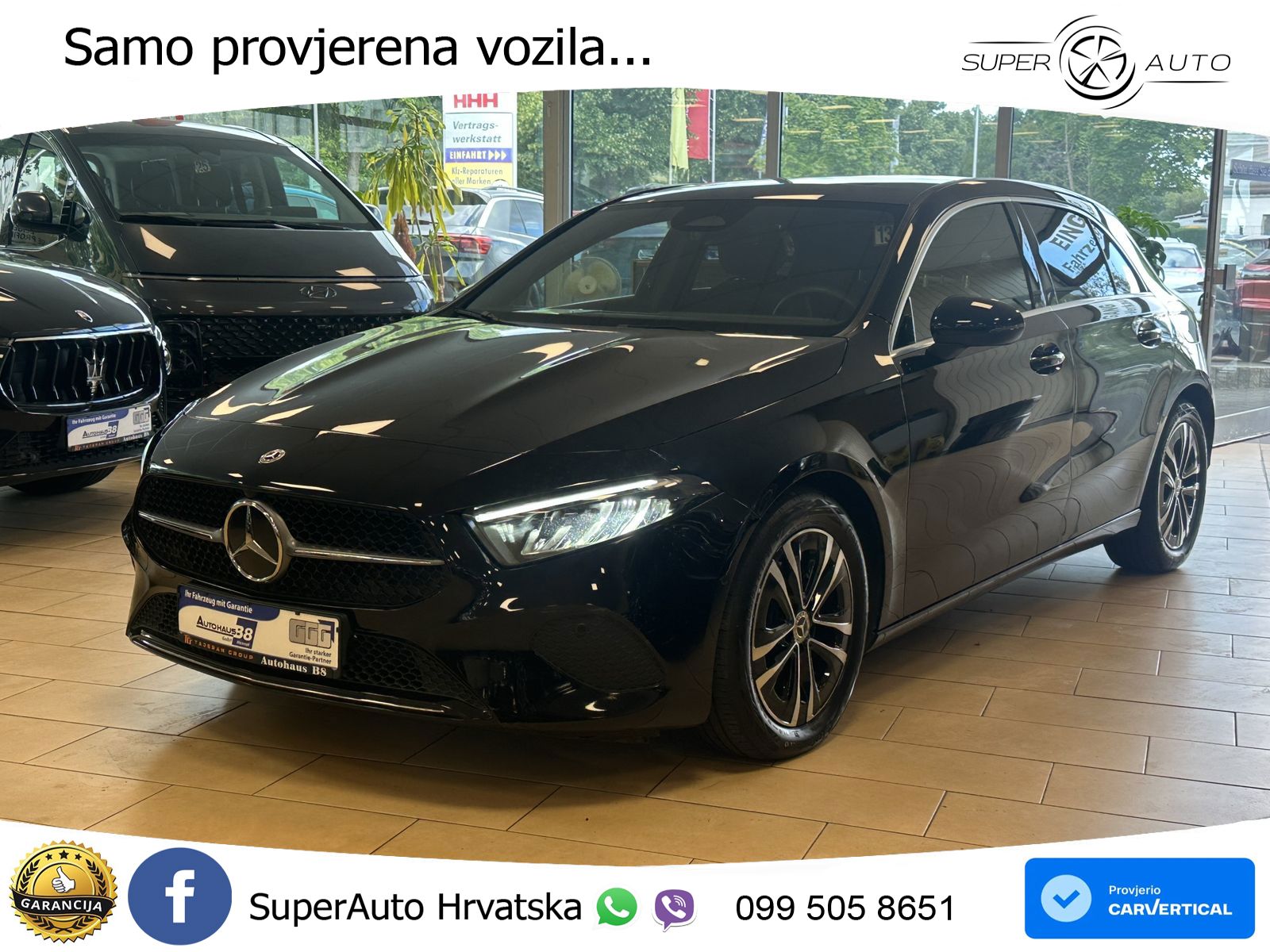 Mercedes-Benz A 220d 8G-DCT LED+GR SJED+ACC