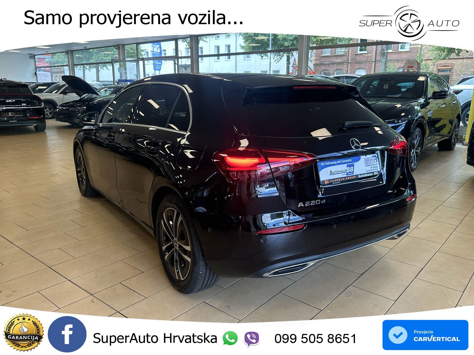 Mercedes-Benz A 220d 8G-DCT LED+GR SJED+ACC