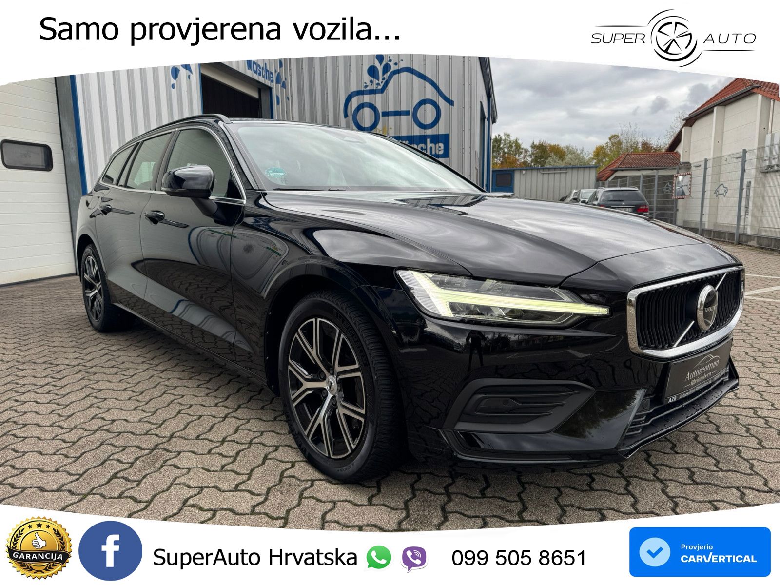 Volvo V60 2.0 B4 Diesel Geartronic LED+GR SJED+ACC
