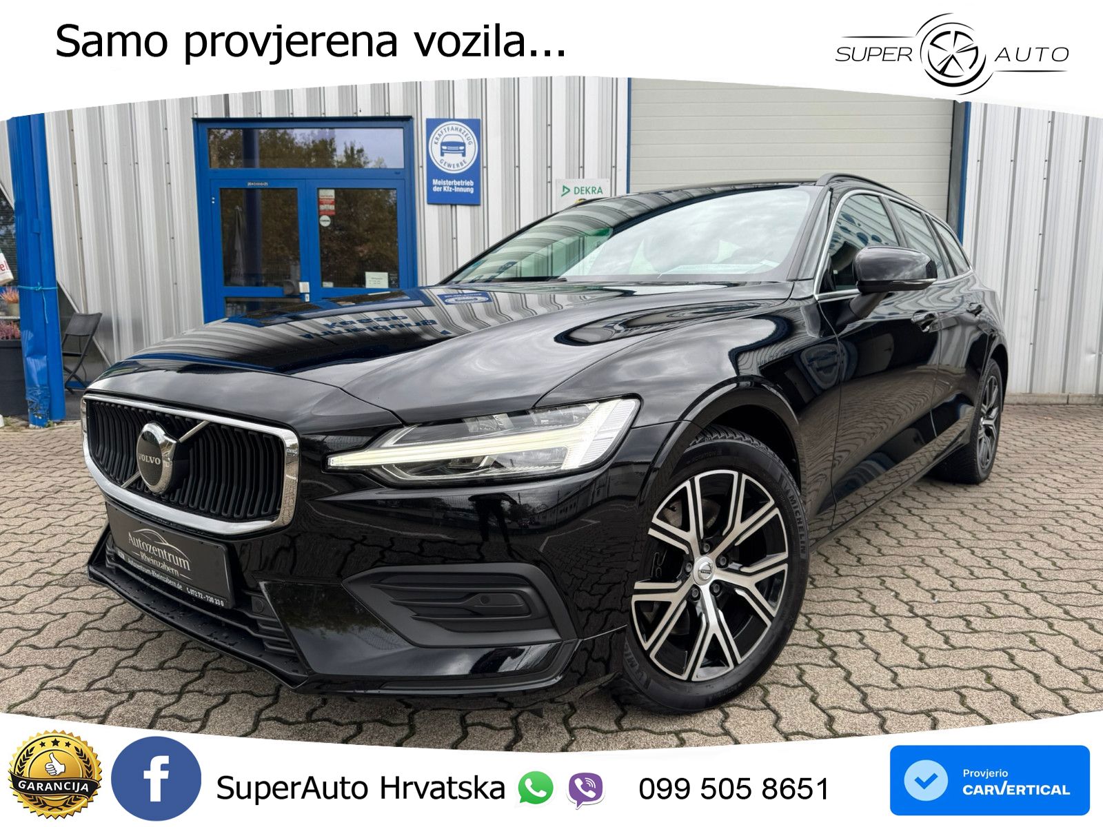 Volvo V60 2.0 B4 Diesel Geartronic LED+GR SJED+ACC