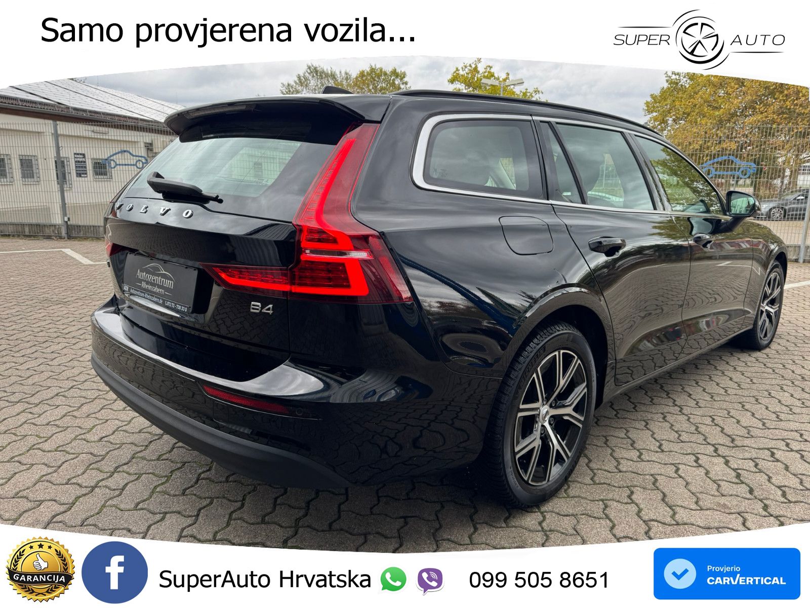 Volvo V60 2.0 B4 Diesel Geartronic LED+GR SJED+ACC