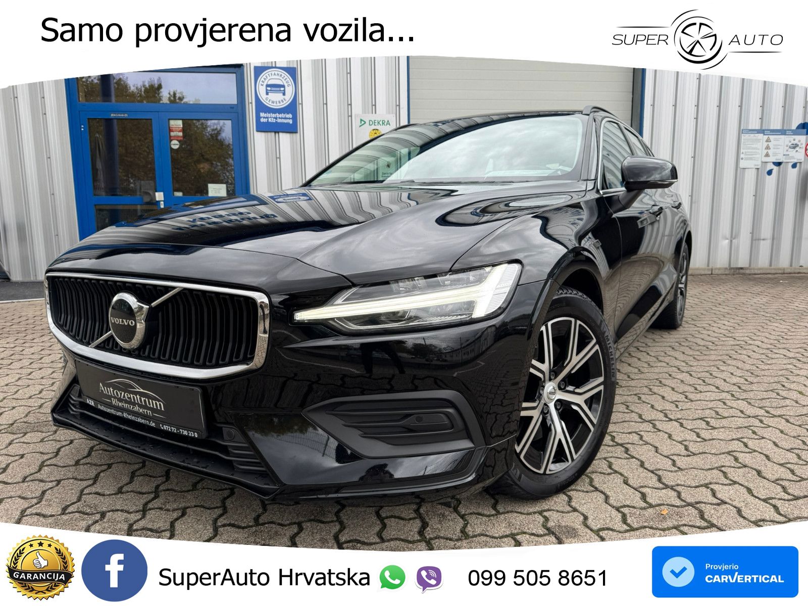 Volvo V60 2.0 B4 Diesel Geartronic LED+GR SJED+ACC