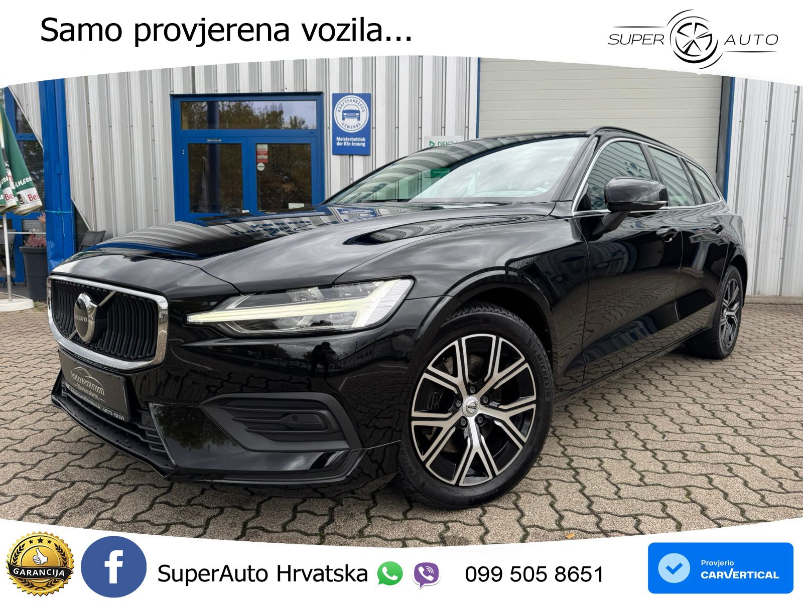 Volvo V60 2.0 B4 Diesel Geartronic LED+GR SJED+ACC