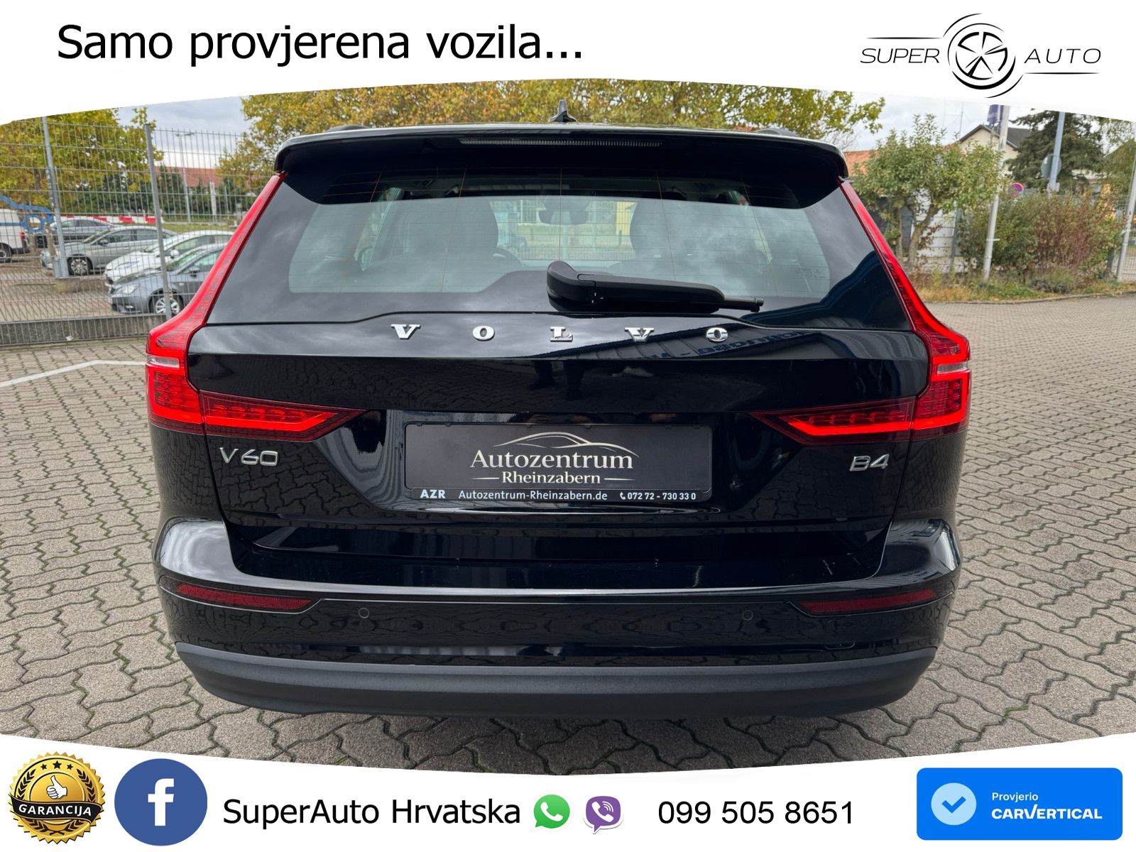 Volvo V60 2.0 B4 Diesel Geartronic LED+GR SJED+ACC