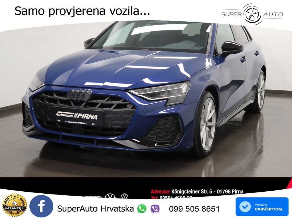 Audi A3 35 TFSI (150 KS) S tronic S line MATRIX+GR SJED+KAM