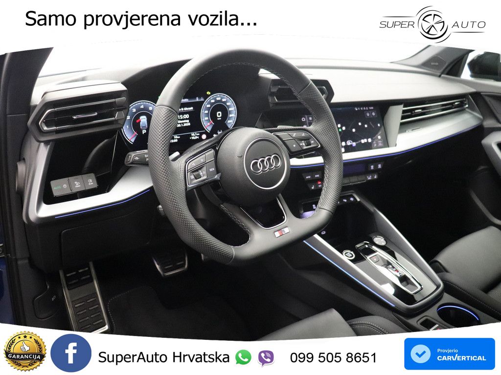 Audi A3 35 TFSI (150 KS) S tronic S line MATRIX+GR SJED+KAM