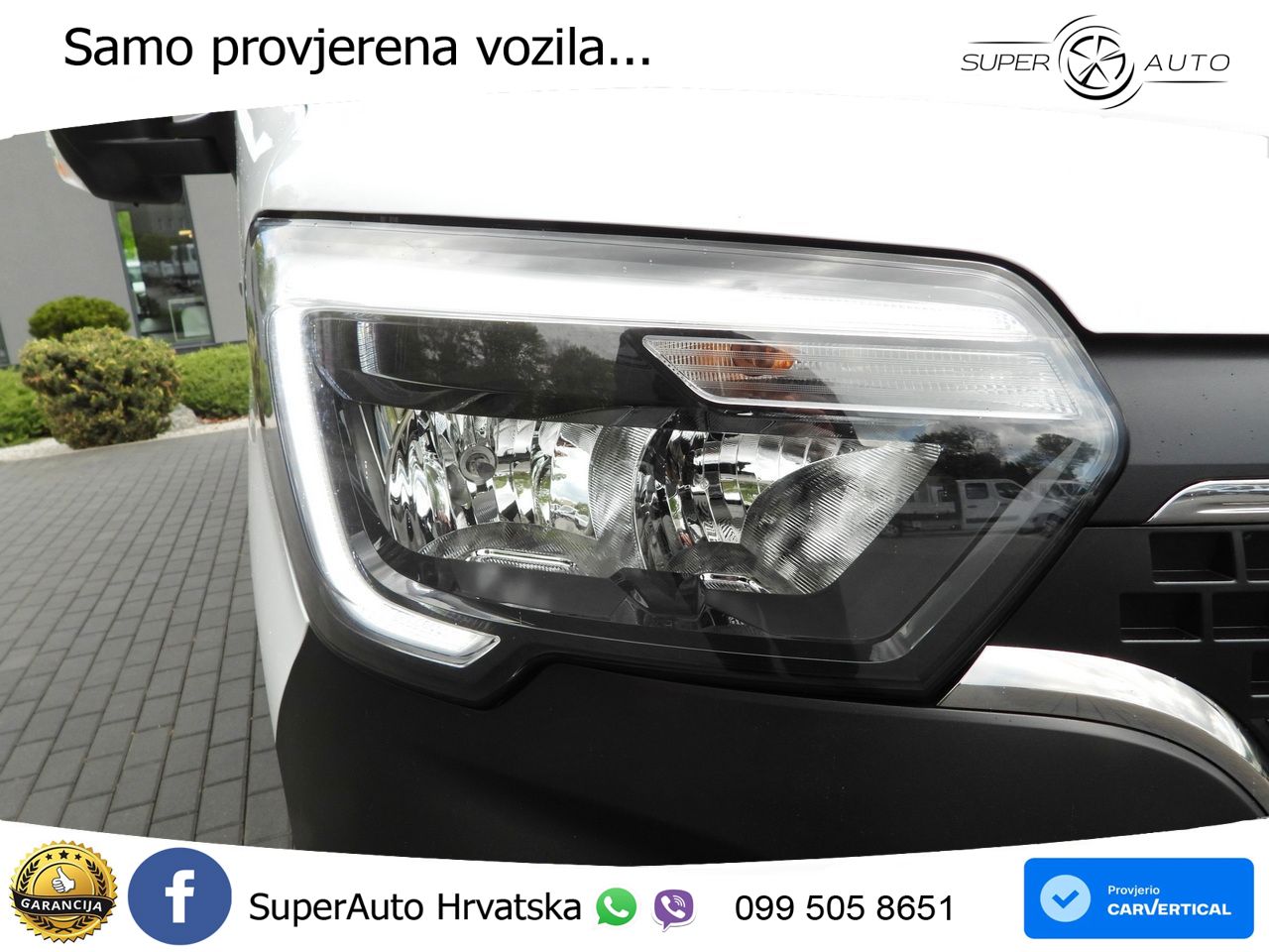 Renault MASTER KASTENWAGEN 7 SITZE TEMPOMAT LED LEUCHTEN 165 KS