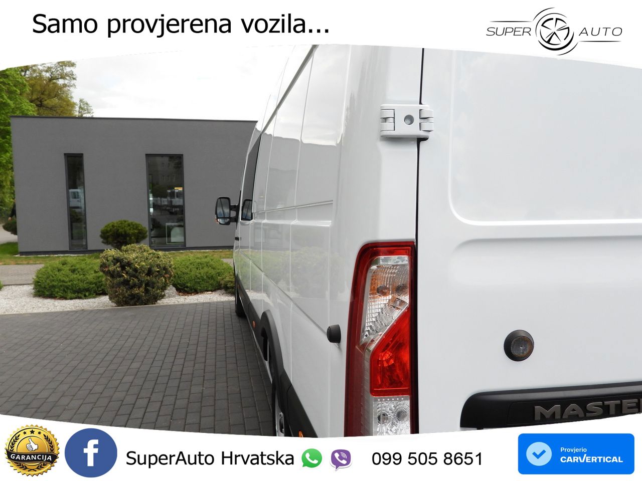 Renault MASTER KASTENWAGEN 7 SITZE TEMPOMAT LED LEUCHTEN 165 KS