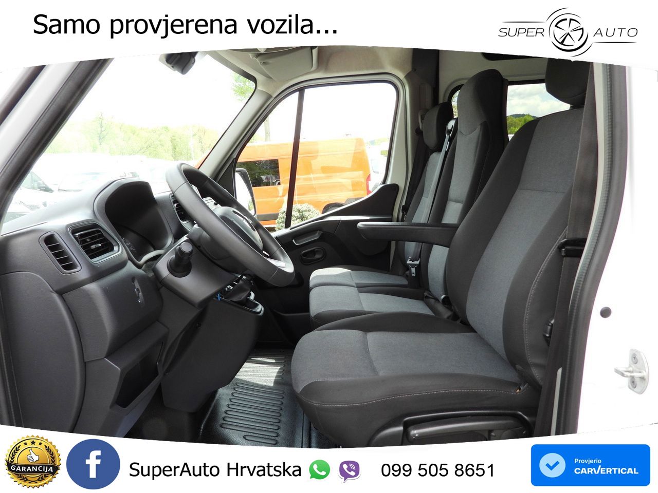 Renault MASTER KASTENWAGEN 7 SITZE TEMPOMAT LED LEUCHTEN 165 KS