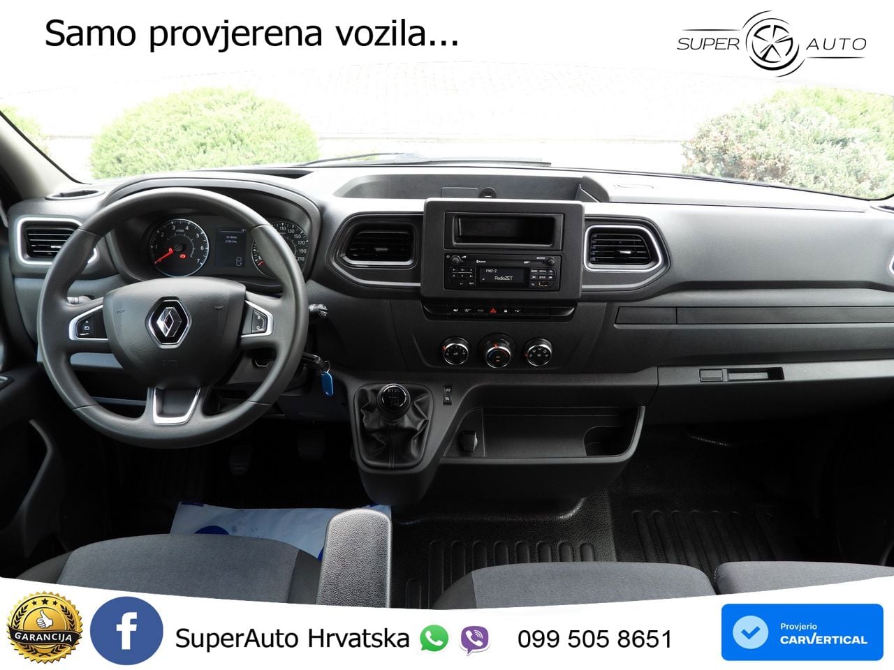 Renault MASTER KASTENWAGEN 7 SITZE TEMPOMAT LED LEUCHTEN 165 KS