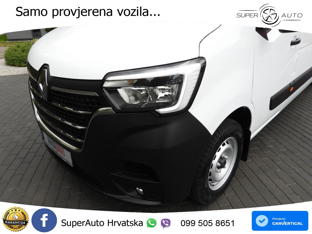 Renault MASTER KASTENWAGEN 7 SITZE TEMPOMAT LED LEUCHTEN 165 KS