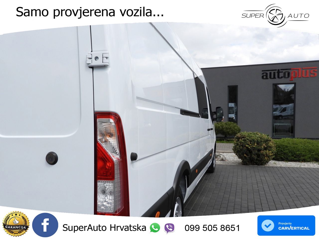 Renault MASTER KASTENWAGEN 7 SITZE TEMPOMAT LED LEUCHTEN 165 KS