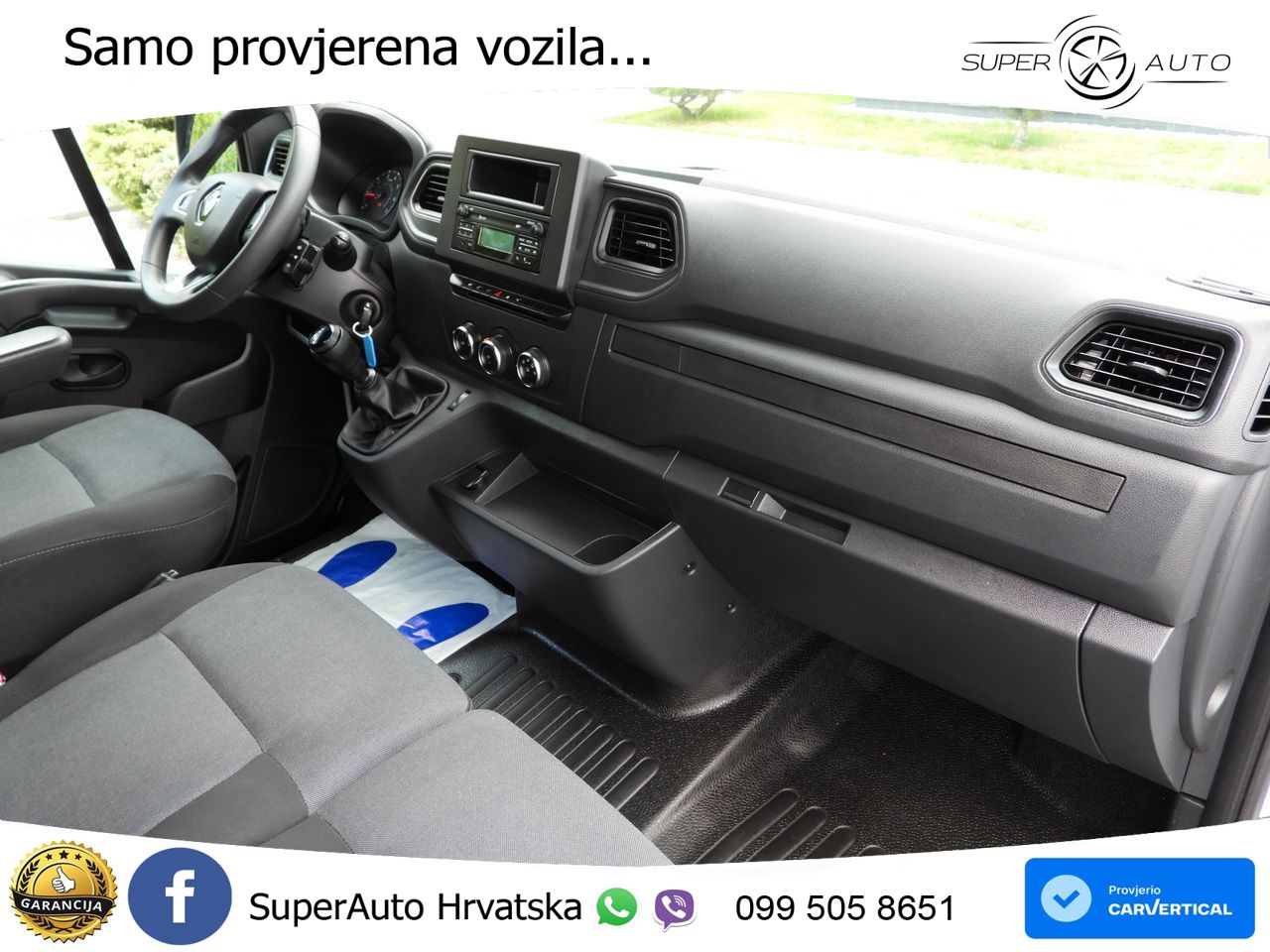 Renault MASTER KASTENWAGEN 7 SITZE TEMPOMAT LED LEUCHTEN 165 KS