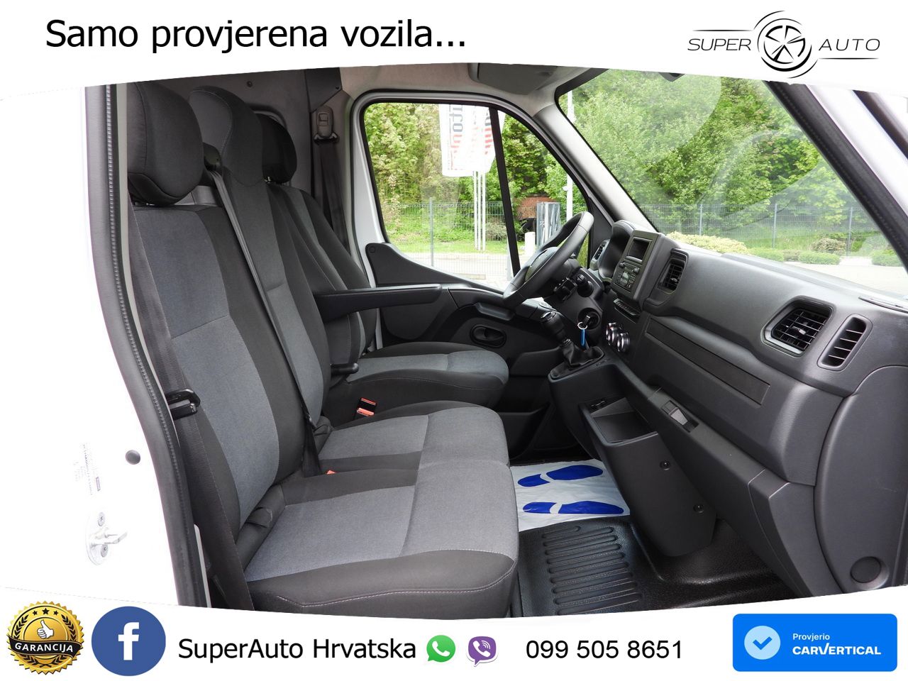 Renault MASTER KASTENWAGEN 7 SITZE TEMPOMAT LED LEUCHTEN 165 KS