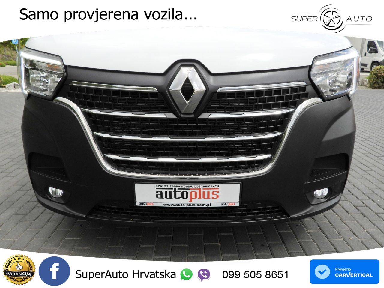 Renault MASTER KASTENWAGEN 7 SITZE TEMPOMAT LED LEUCHTEN 165 KS