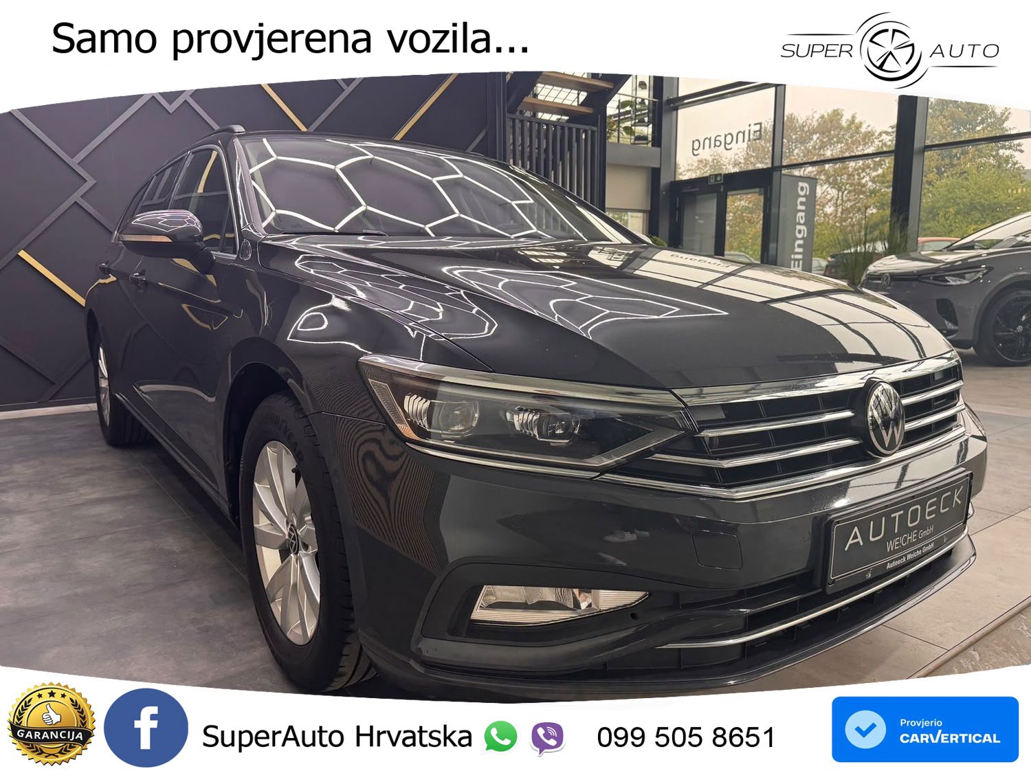 Volkswagen Passat Variant 2.0 TDI (150 KS) DSG Business LED+GR SJED+ACC