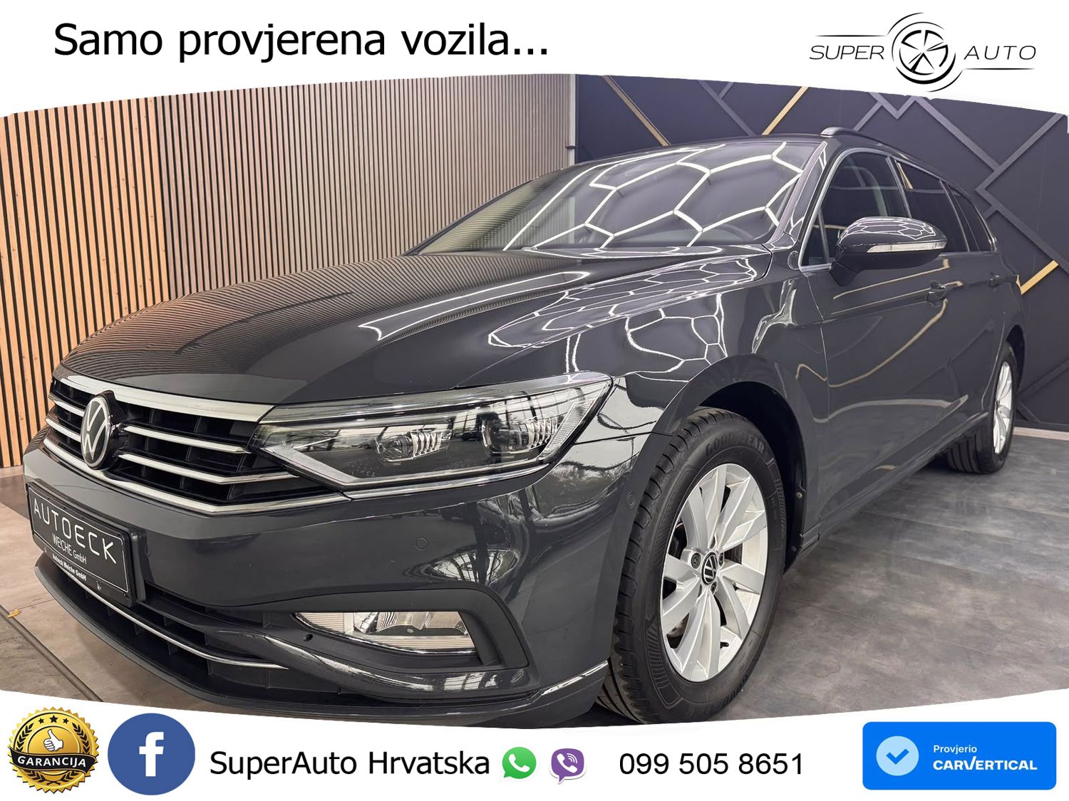 Volkswagen Passat Variant 2.0 TDI (150 KS) DSG Business LED+GR SJED+ACC