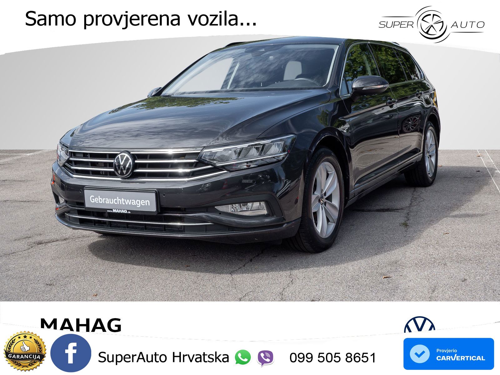 Volkswagen Passat Variant 2.0 TDI (200 KS) DSG Business LED+GR SJED+ACC