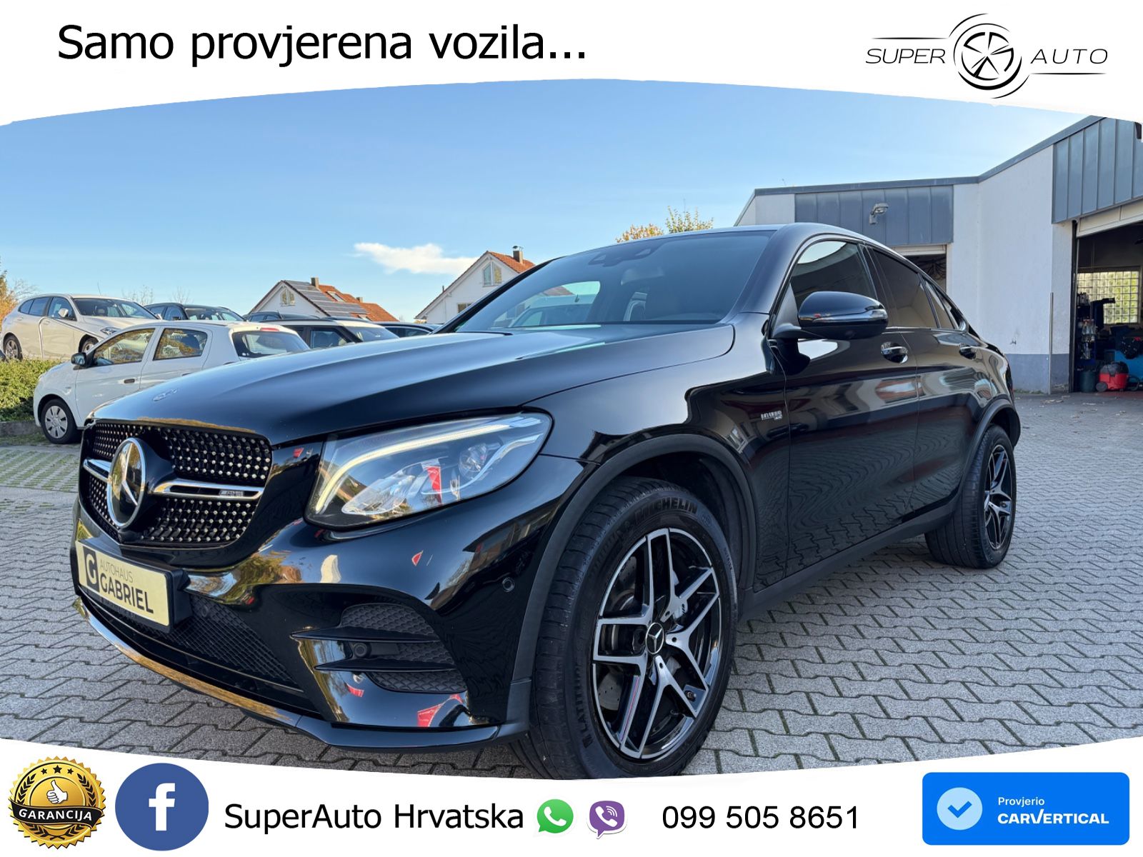 Mercedes GLC Coupe AMG 43 (367 KS) 4MATIC G-TRONIC ZRAČNI+ACC+GR SJED+KAM