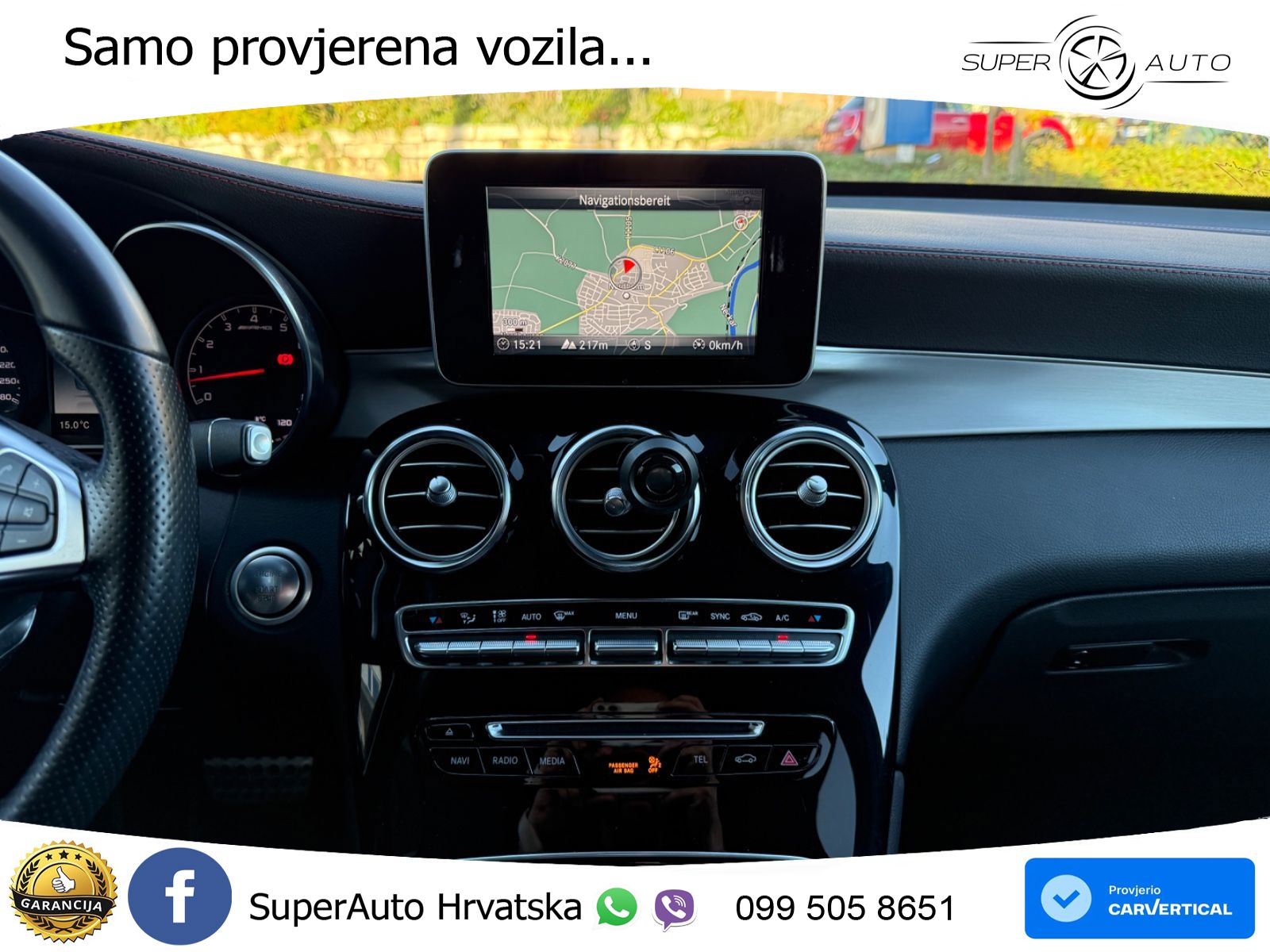Mercedes GLC Coupe AMG 43 (367 KS) 4MATIC G-TRONIC ZRAČNI+ACC+GR SJED+KAM