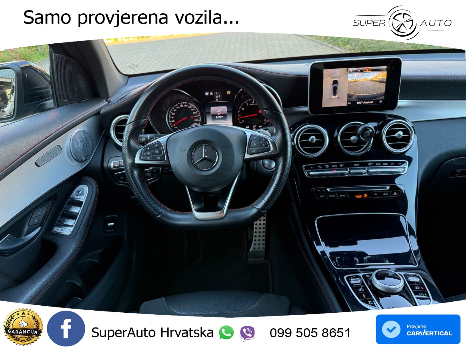 Mercedes GLC Coupe AMG 43 (367 KS) 4MATIC G-TRONIC ZRAČNI+ACC+GR SJED+KAM