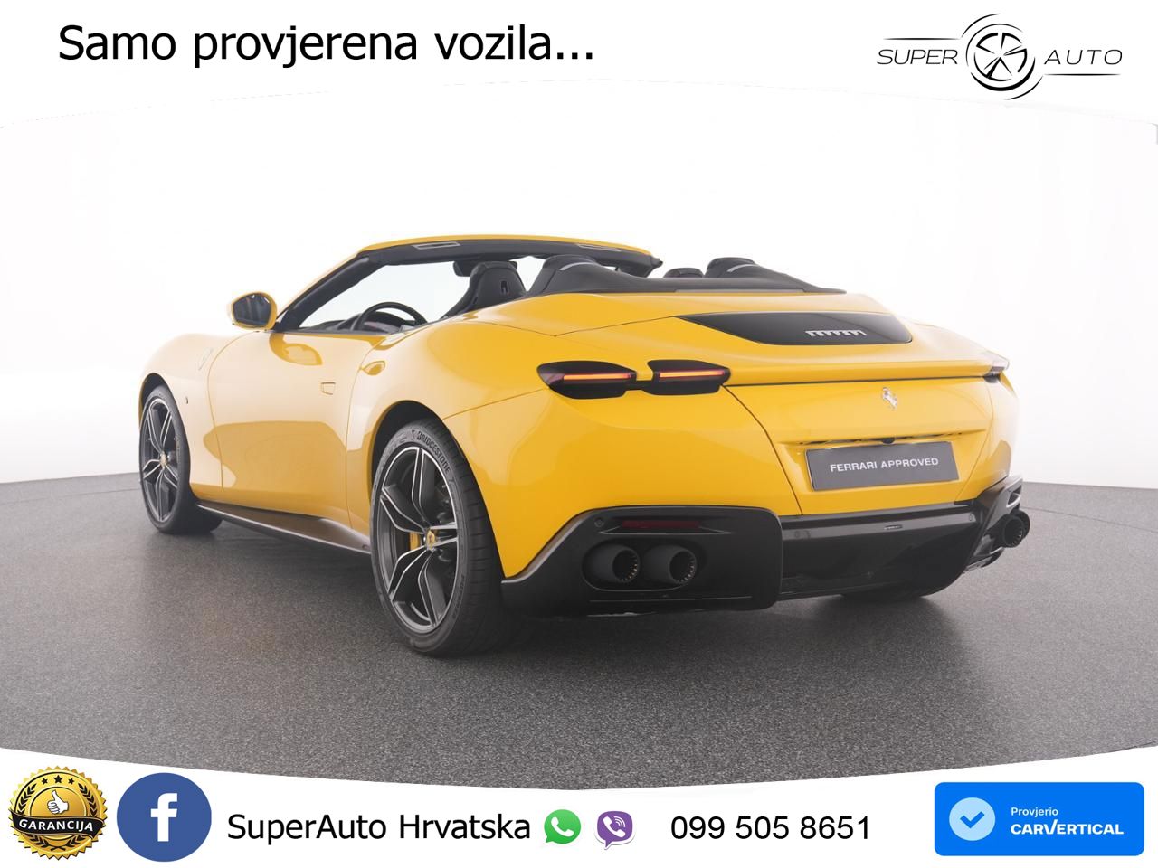 Ferrari Roma Spider 3.9 V8 (620 KS) F1 DCT