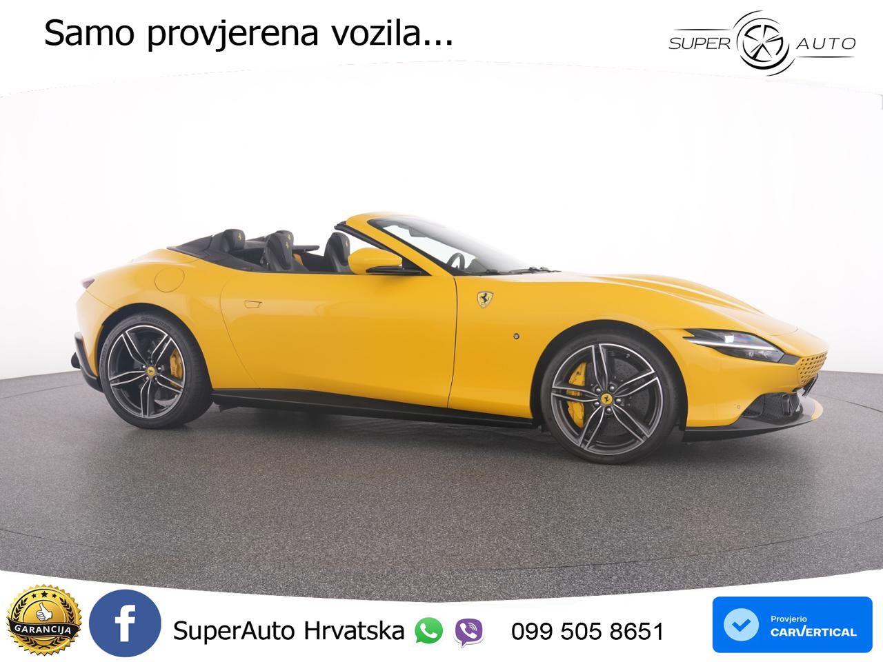 Ferrari Roma Spider 3.9 V8 (620 KS) F1 DCT