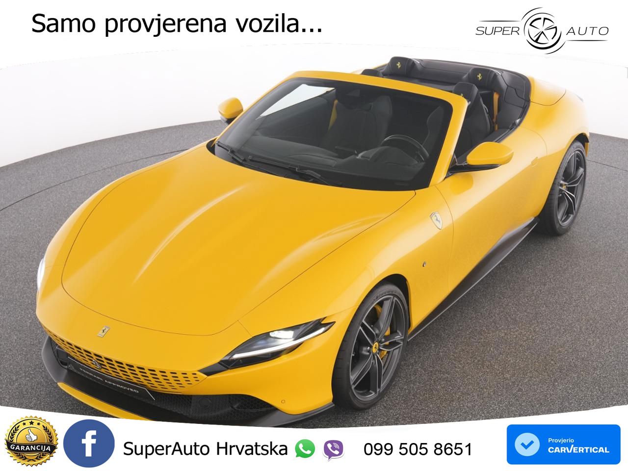 Ferrari Roma Spider 3.9 V8 (620 KS) F1 DCT