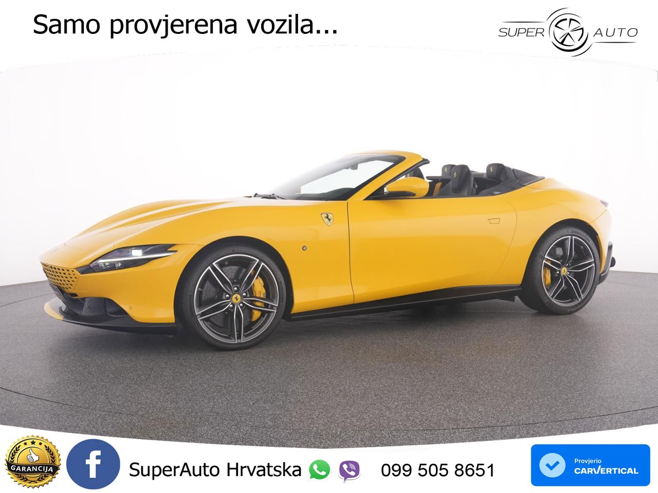 Ferrari Roma Spider 3.9 V8 (620 KS) F1 DCT
