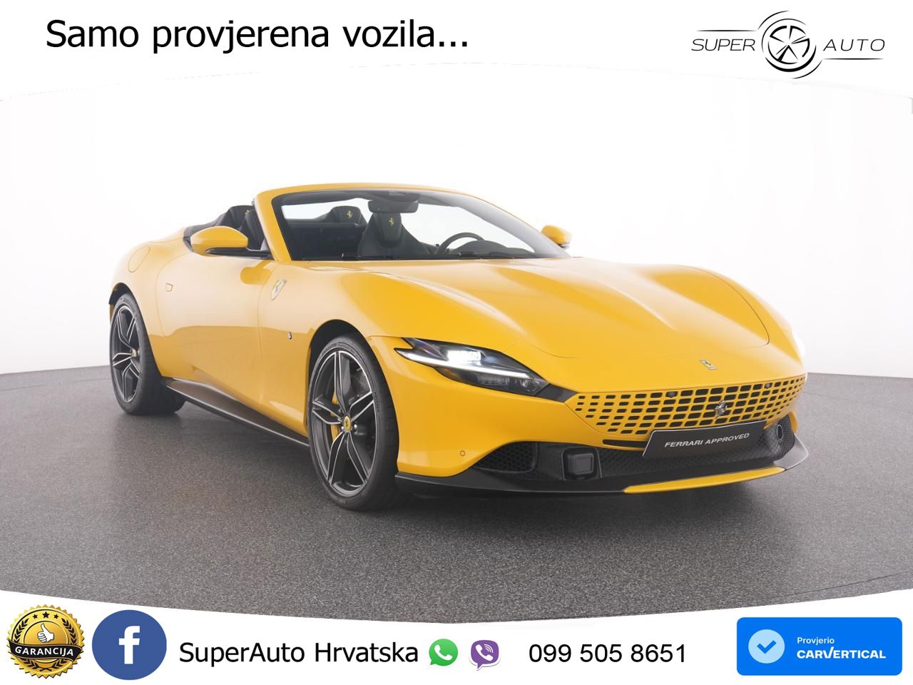 Ferrari Roma Spider 3.9 V8 (620 KS) F1 DCT