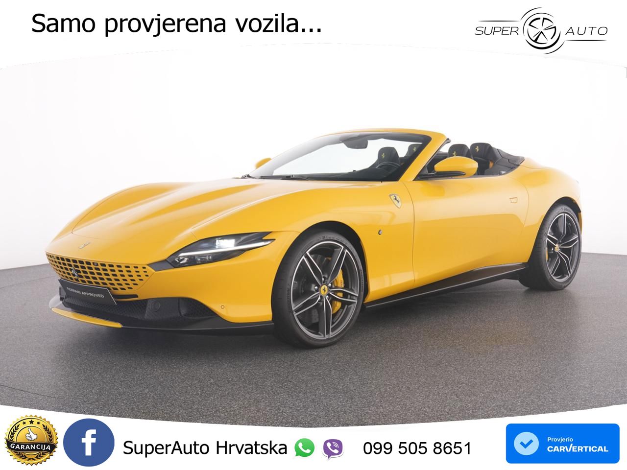 Ferrari Roma Spider 3.9 V8 (620 KS) F1 DCT