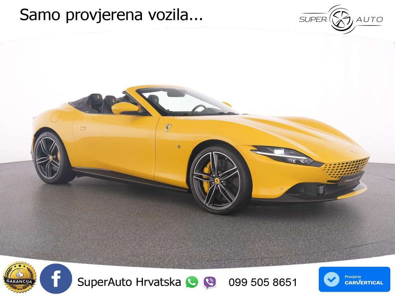 Ferrari Roma Spider 3.9 V8 (620 KS) F1 DCT