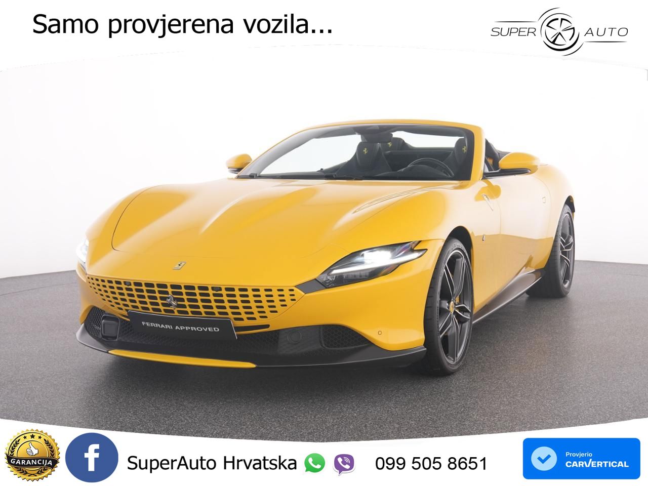 Ferrari Roma Spider 3.9 V8 (620 KS) F1 DCT