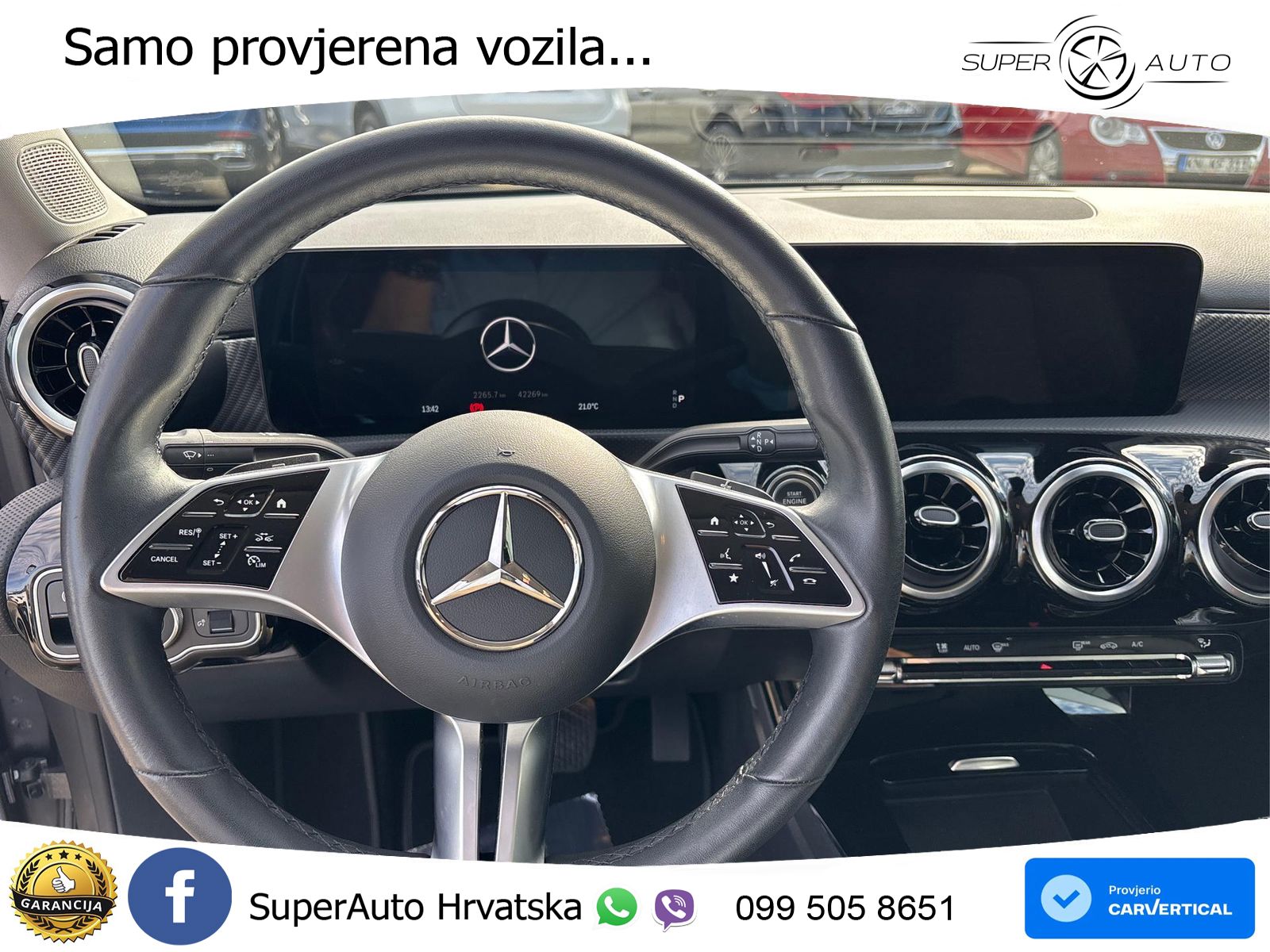 Mercedes-Benz A 180 7G-DCT LED+GR SJED+ACC