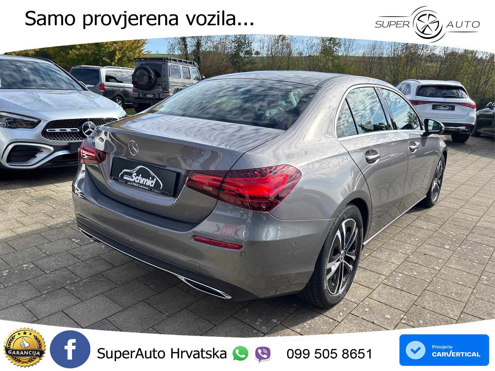Mercedes-Benz A 180 7G-DCT LED+GR SJED+ACC