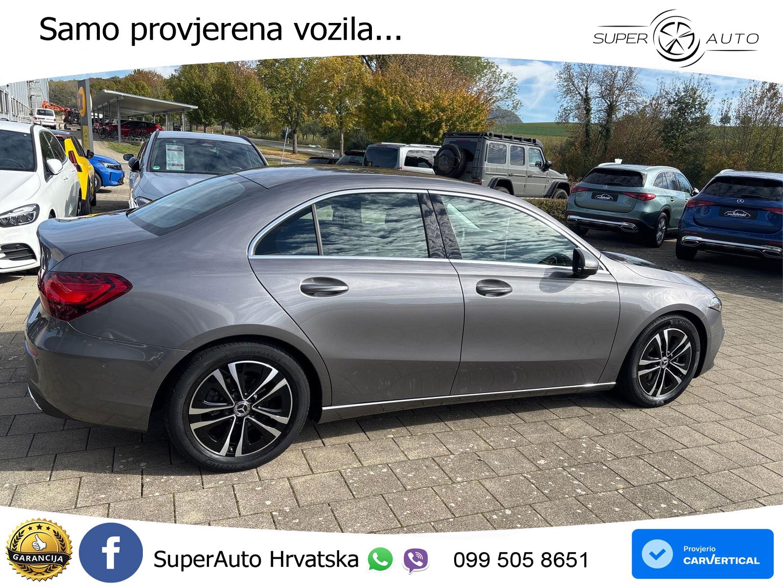 Mercedes-Benz A 180 7G-DCT LED+GR SJED+ACC