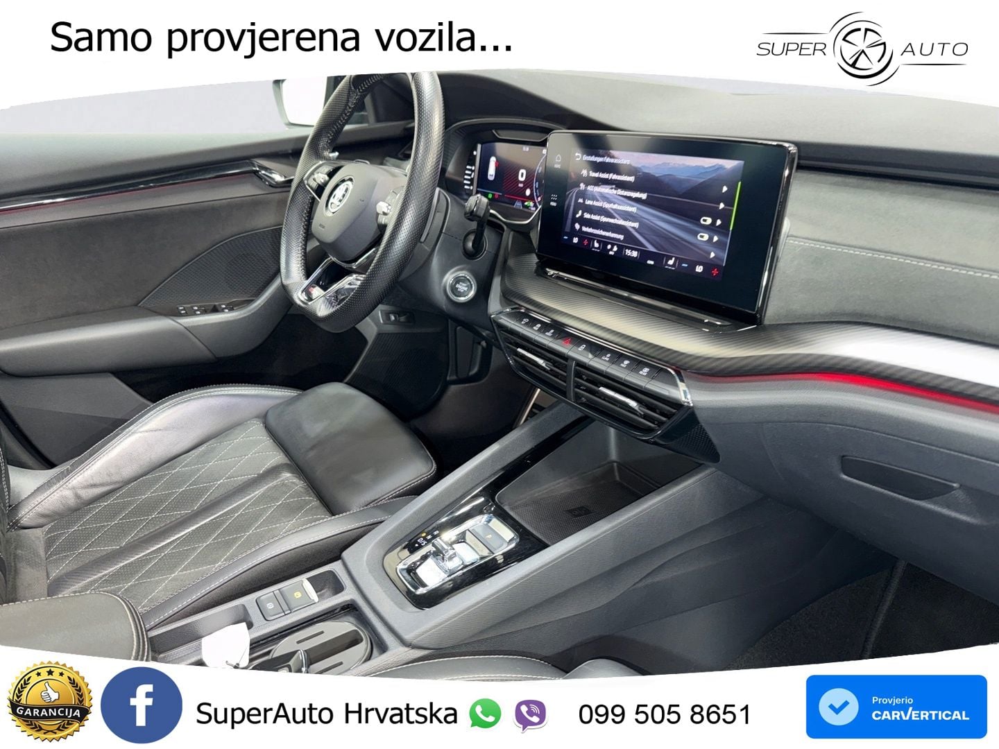 Škoda Octavia Combi RS 2.0 TDI (200 KS) DSG LED+GR SJED+ACC