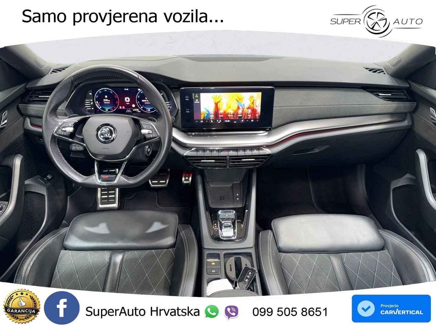 Škoda Octavia Combi RS 2.0 TDI (200 KS) DSG LED+GR SJED+ACC