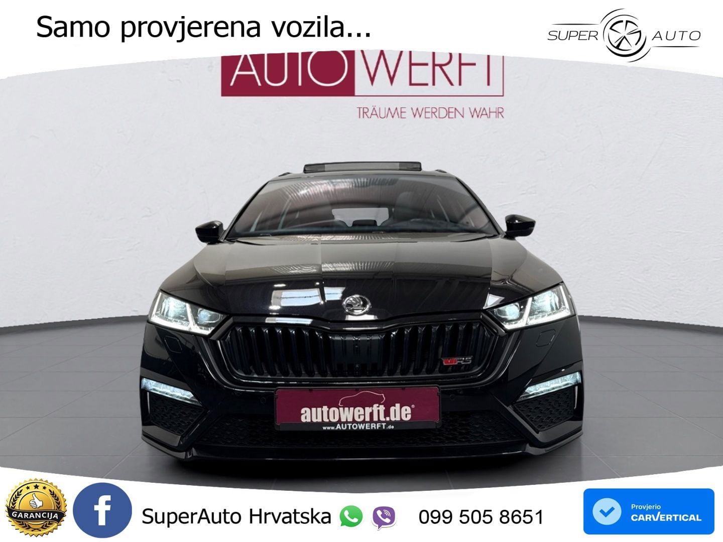 Škoda Octavia Combi RS 2.0 TDI (200 KS) DSG LED+GR SJED+ACC