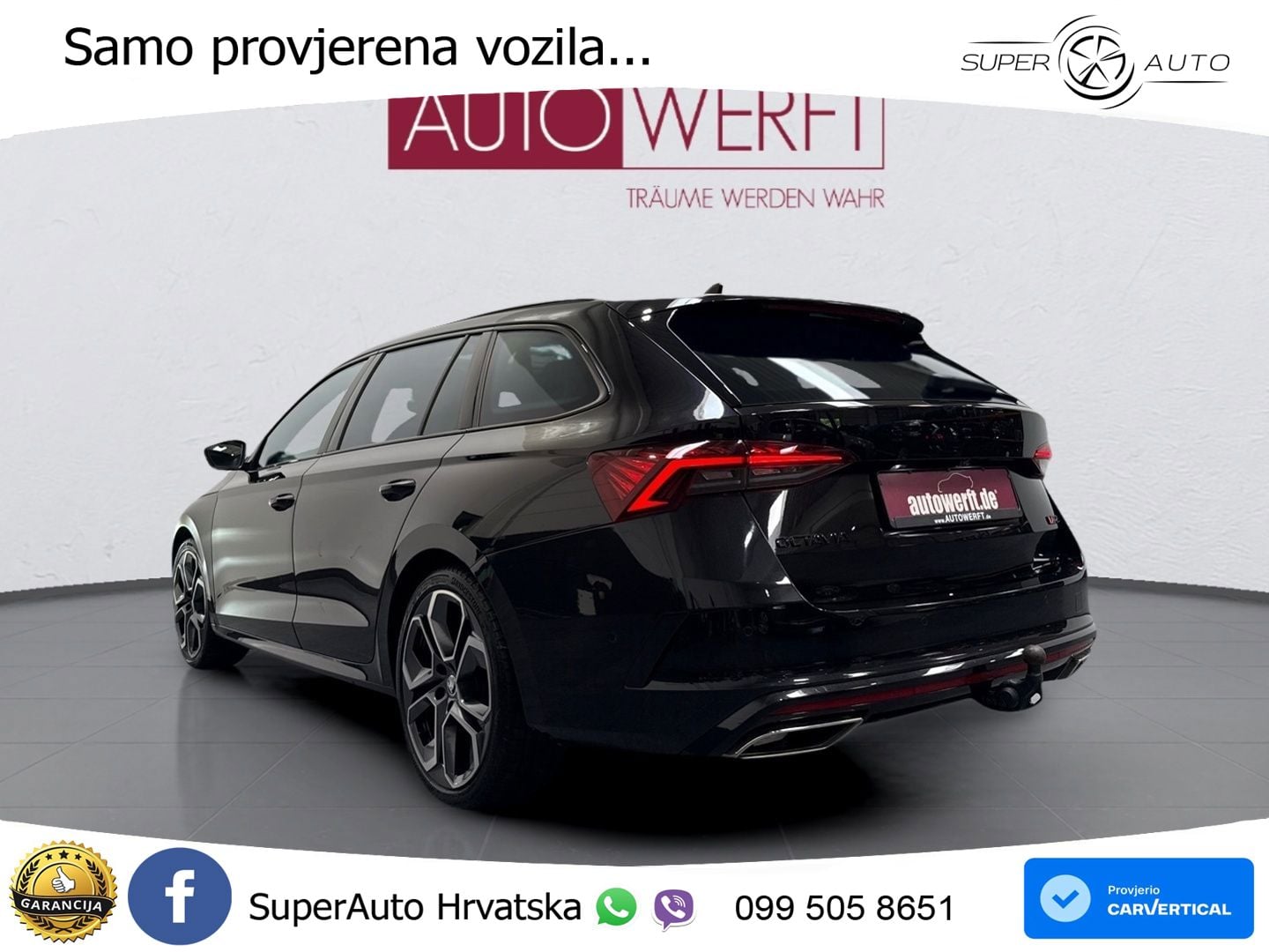 Škoda Octavia Combi RS 2.0 TDI (200 KS) DSG LED+GR SJED+ACC