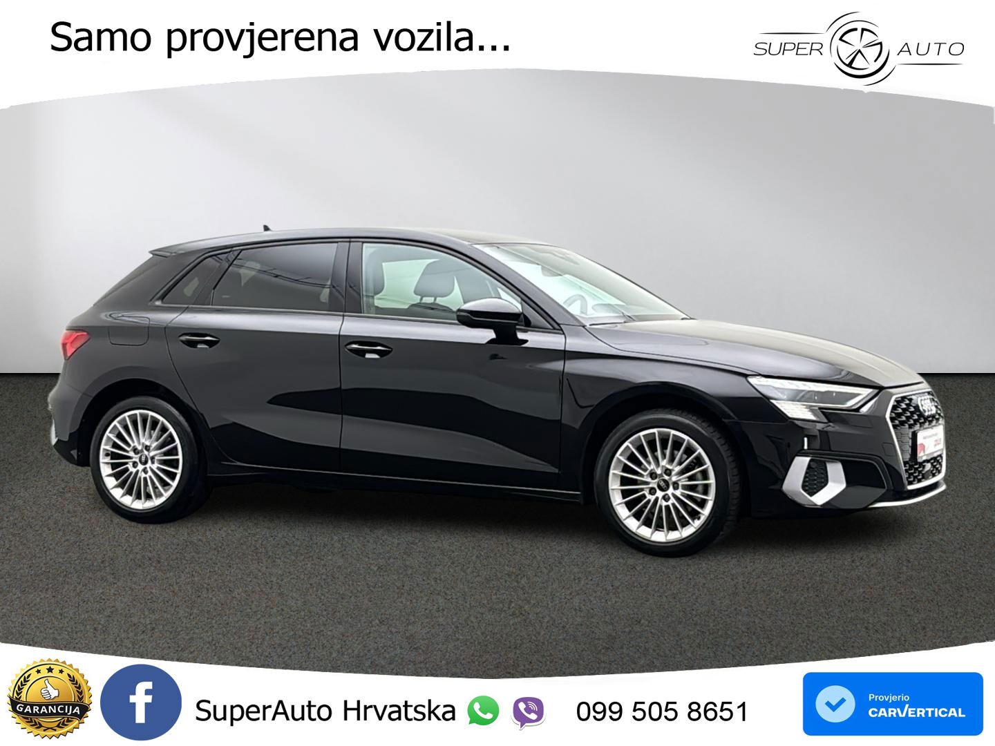 Audi A3 35 TDI (150 KS) S tronic LED+GR SJED+ACC