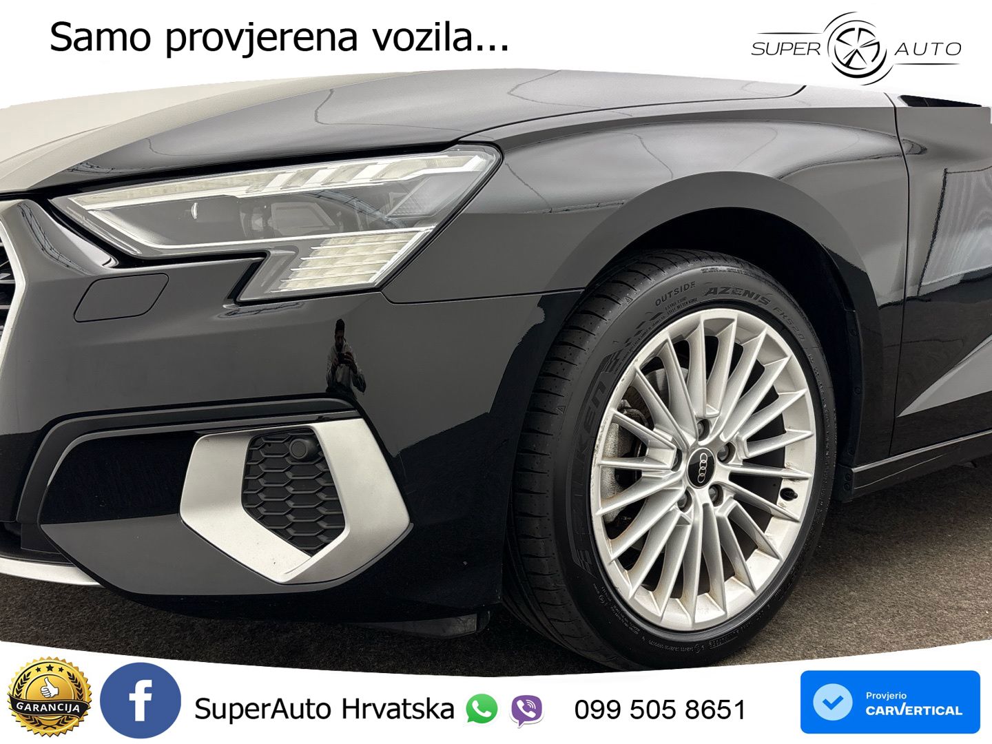 Audi A3 35 TDI (150 KS) S tronic LED+GR SJED+ACC